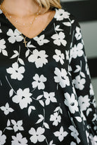 Time and Time Again Floral Blouse-Womens-Stay Foxy Boutique, Florissant, Missouri