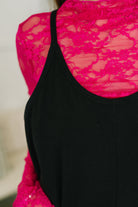 Totally Me Spaghetti Strap Jumpsuit in Black-Womens-Stay Foxy Boutique, Florissant, Missouri