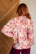 Understandably So Floral Blouse-Blouses-Stay Foxy Boutique, Florissant, Missouri