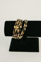 Untamed Edge Chunky Multilayered Bracelet-Womens-Stay Foxy Boutique, Florissant, Missouri