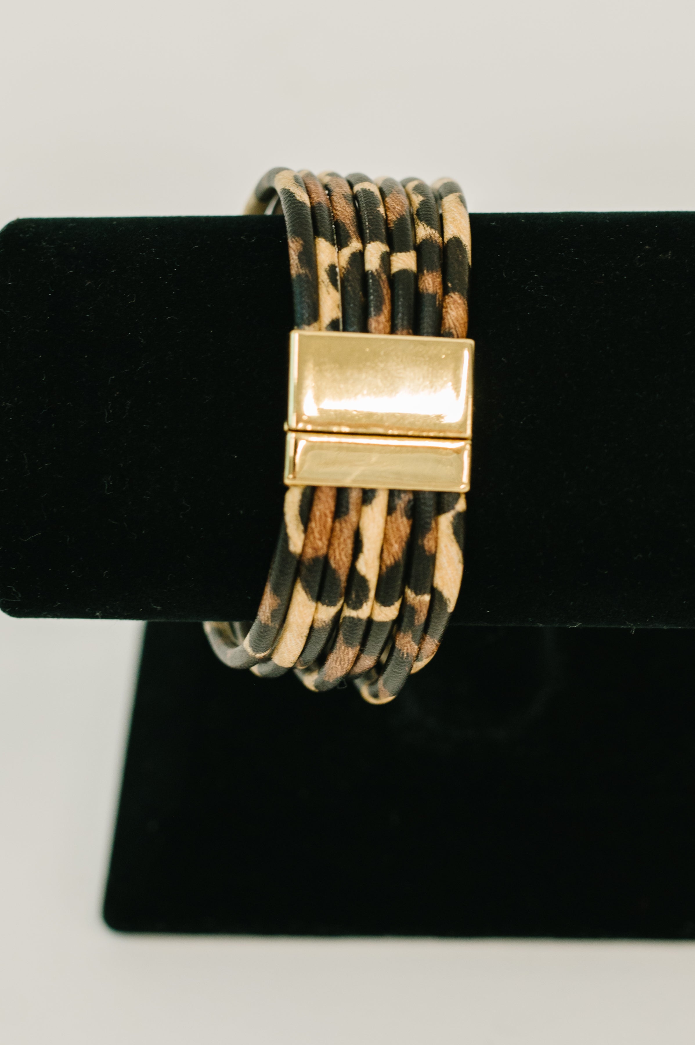 Untamed Edge Chunky Multilayered Bracelet-Womens-Stay Foxy Boutique, Florissant, Missouri