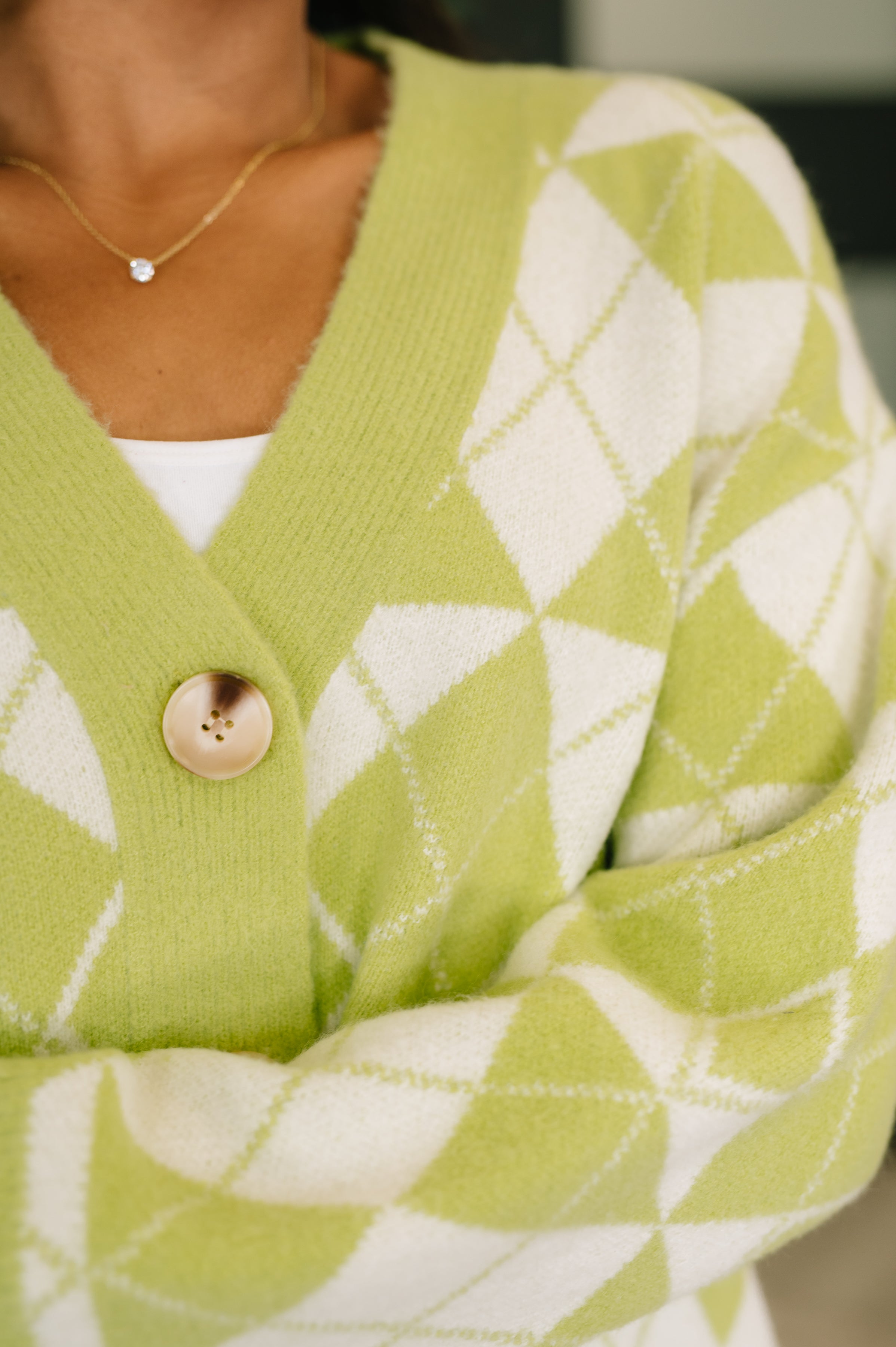Up, Up and Away Argyle Cardigan-Womens-Stay Foxy Boutique, Florissant, Missouri