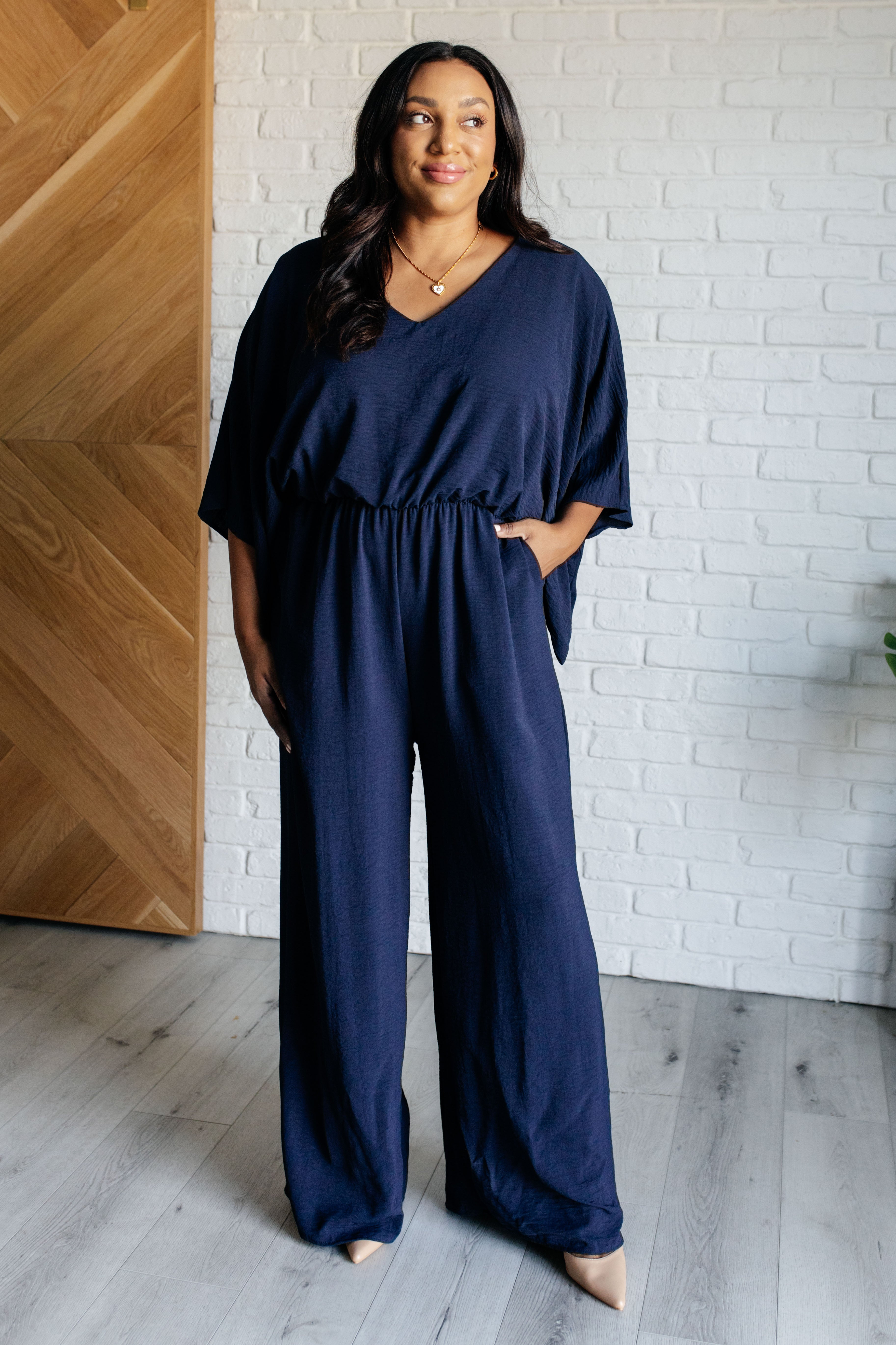 Up to Something Wide Leg Jumpsuit-Jumpsuits & Rompers-Stay Foxy Boutique, Florissant, Missouri