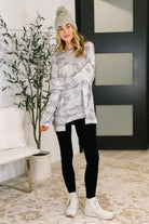 Urban Camo Drop Shoulder Top-Womens-Stay Foxy Boutique, Florissant, Missouri