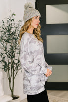 Urban Camo Drop Shoulder Top-Womens-Stay Foxy Boutique, Florissant, Missouri