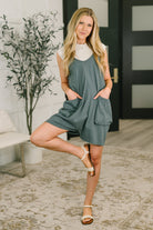 Venture Forth Spaghetti Strap Romper-Womens-Stay Foxy Boutique, Florissant, Missouri