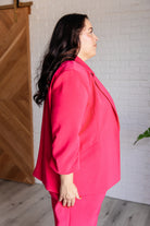 Vigilante Stuff Blazer in Hot Pink-Layers-Stay Foxy Boutique, Florissant, Missouri