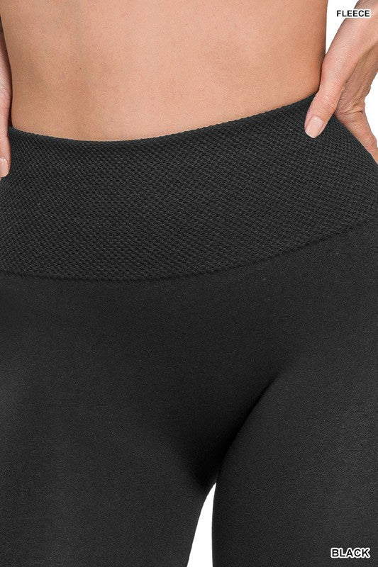 Sweet Steppin' High Waist Leggings in Black-Womens-Stay Foxy Boutique, Florissant, Missouri