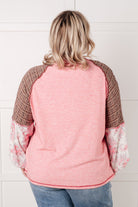 Walk for Miles Floral Color Block Top-Tops-Stay Foxy Boutique, Florissant, Missouri