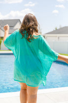 Warm Days, Cool Nights Top in Kelly Green-Tops-Stay Foxy Boutique, Florissant, Missouri