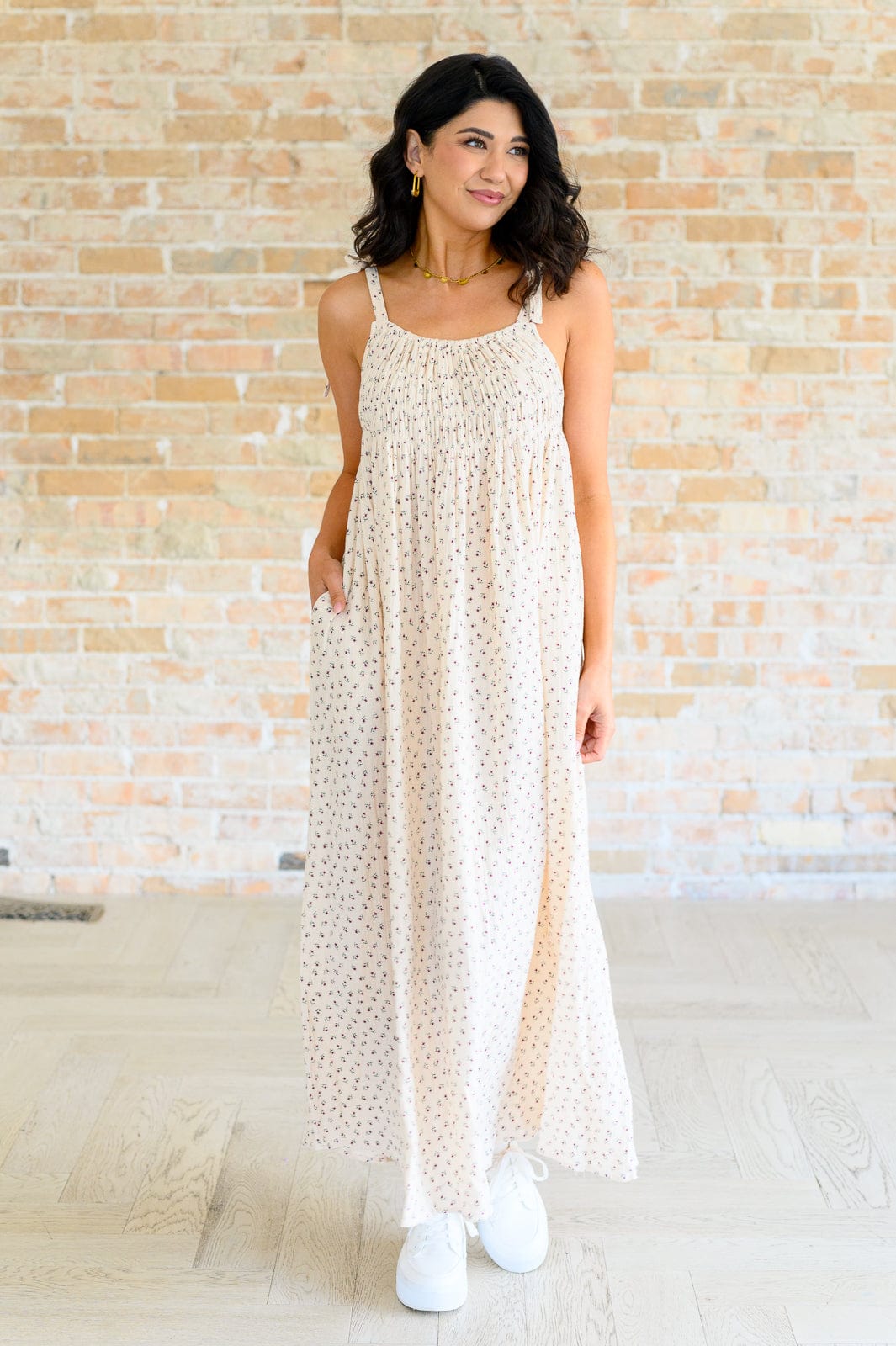 Where Art Thou? Floral Summer Dress-Dresses-Stay Foxy Boutique, Florissant, Missouri