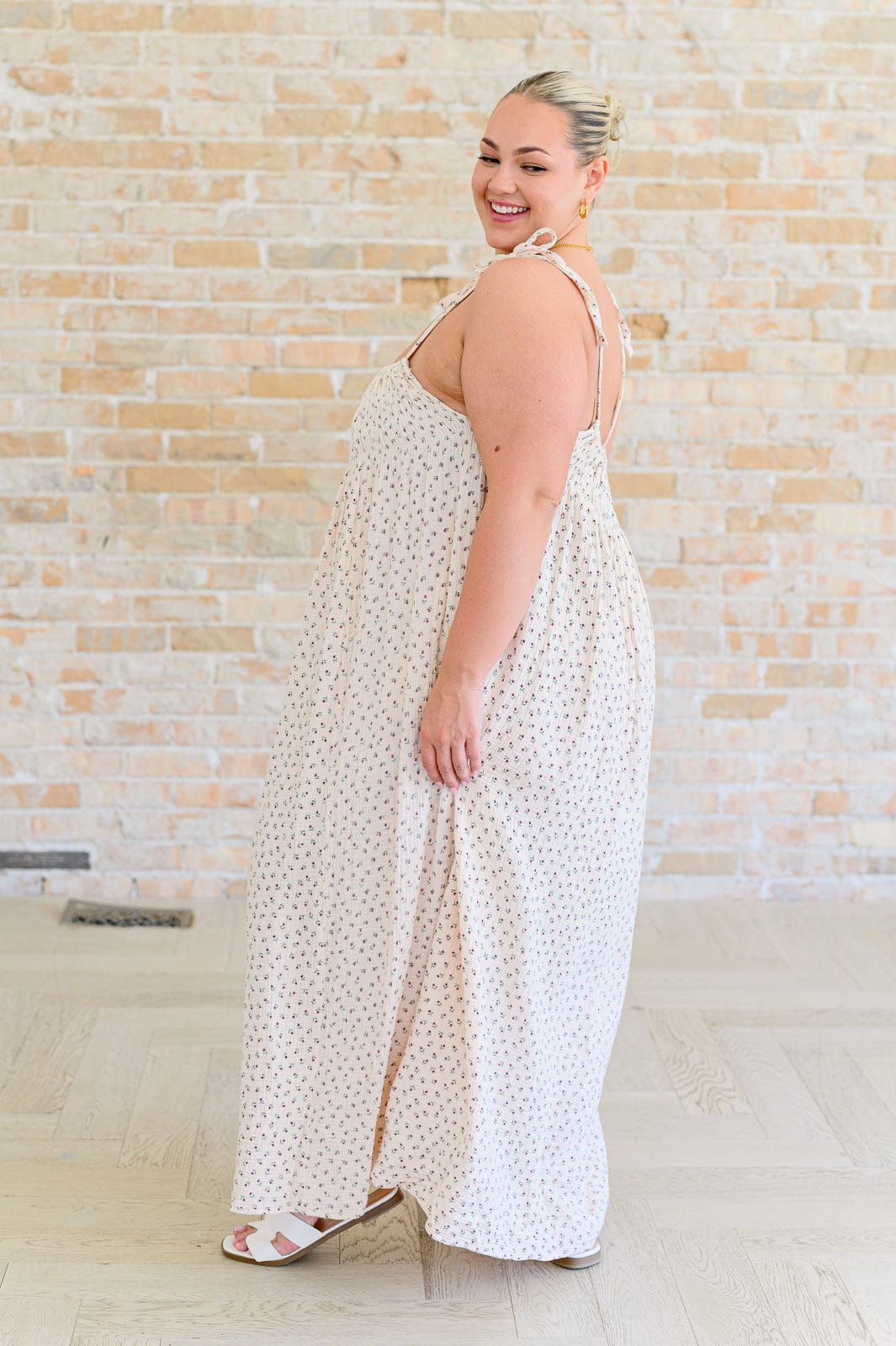 Where Art Thou? Floral Summer Dress-Dresses-Stay Foxy Boutique, Florissant, Missouri