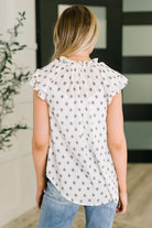 Willow Breeze Short Sleeve Blouse-Womens-Stay Foxy Boutique, Florissant, Missouri