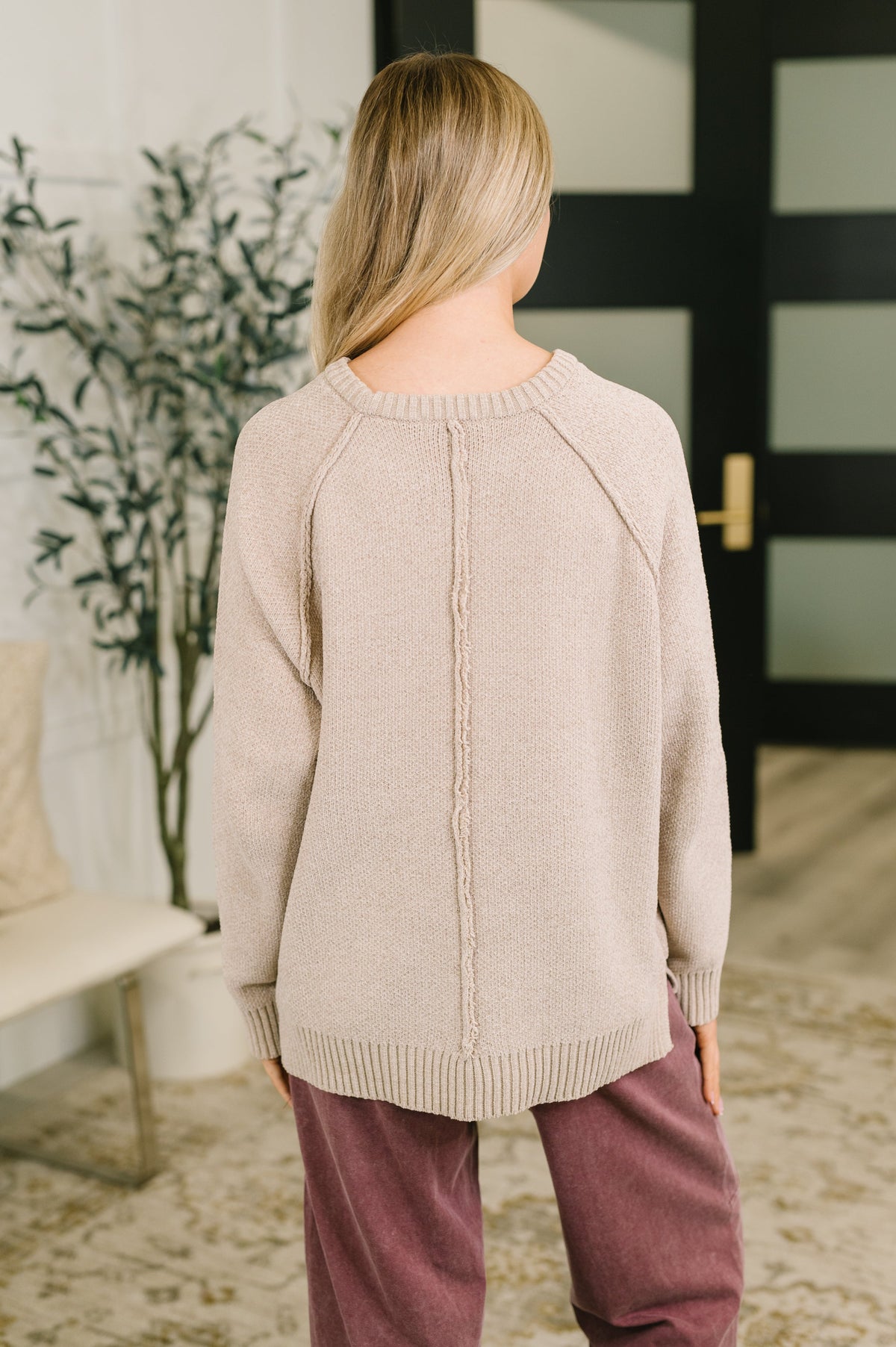 Words Of Wisdom Raglan Sleeve Sweater in Mocha-Womens-Stay Foxy Boutique, Florissant, Missouri