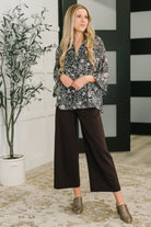 Work All Day Floral Top-Tops-Stay Foxy Boutique, Florissant, Missouri