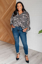 Work All Day Floral Top-Tops-Stay Foxy Boutique, Florissant, Missouri