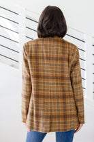 World Class Plaid Blazer-Layers-Stay Foxy Boutique, Florissant, Missouri
