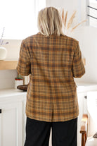 World Class Plaid Blazer-Layers-Stay Foxy Boutique, Florissant, Missouri