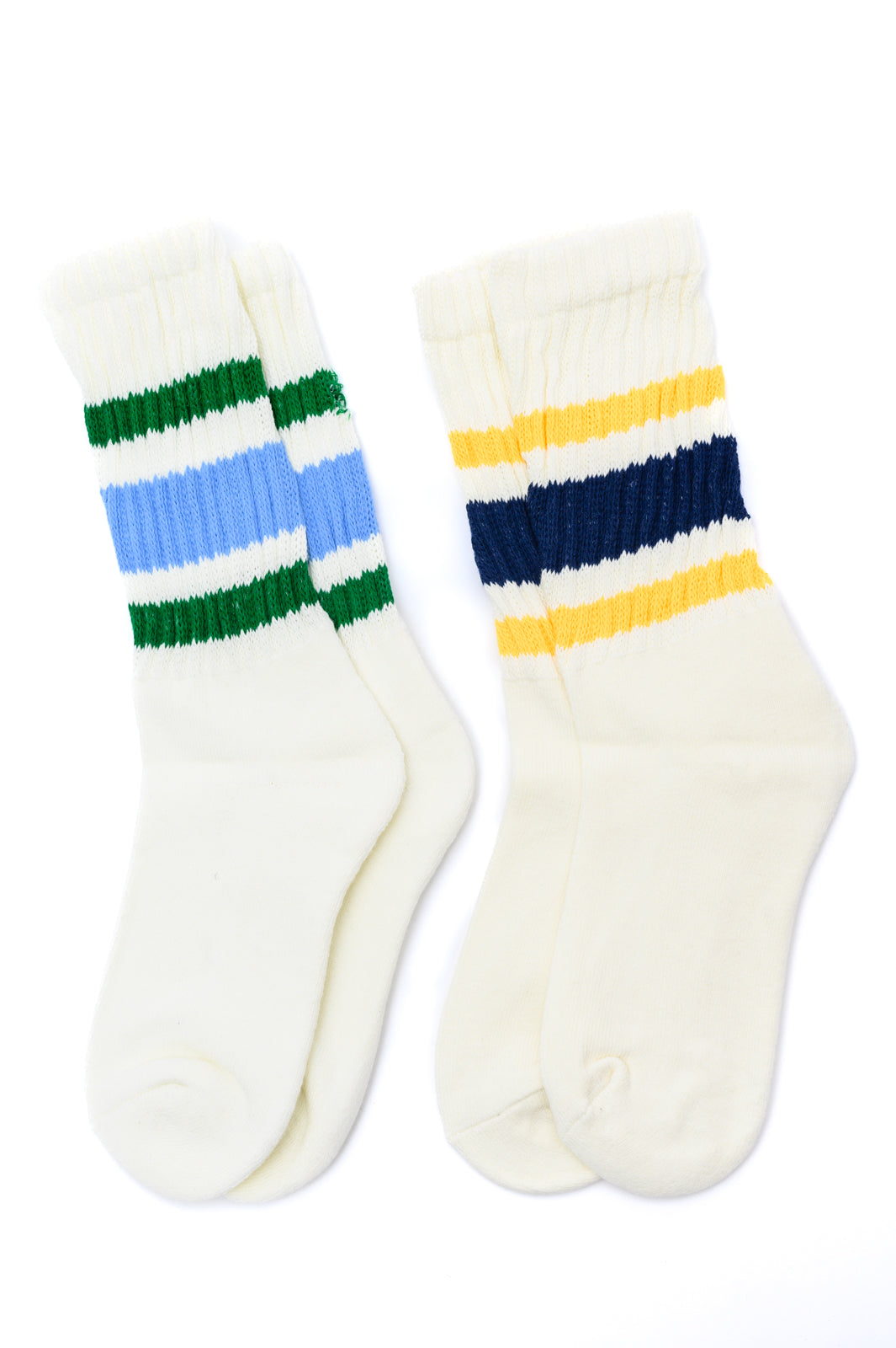 World's Best Dad Socks in Navy and Yellow-Accessories-Stay Foxy Boutique, Florissant, Missouri