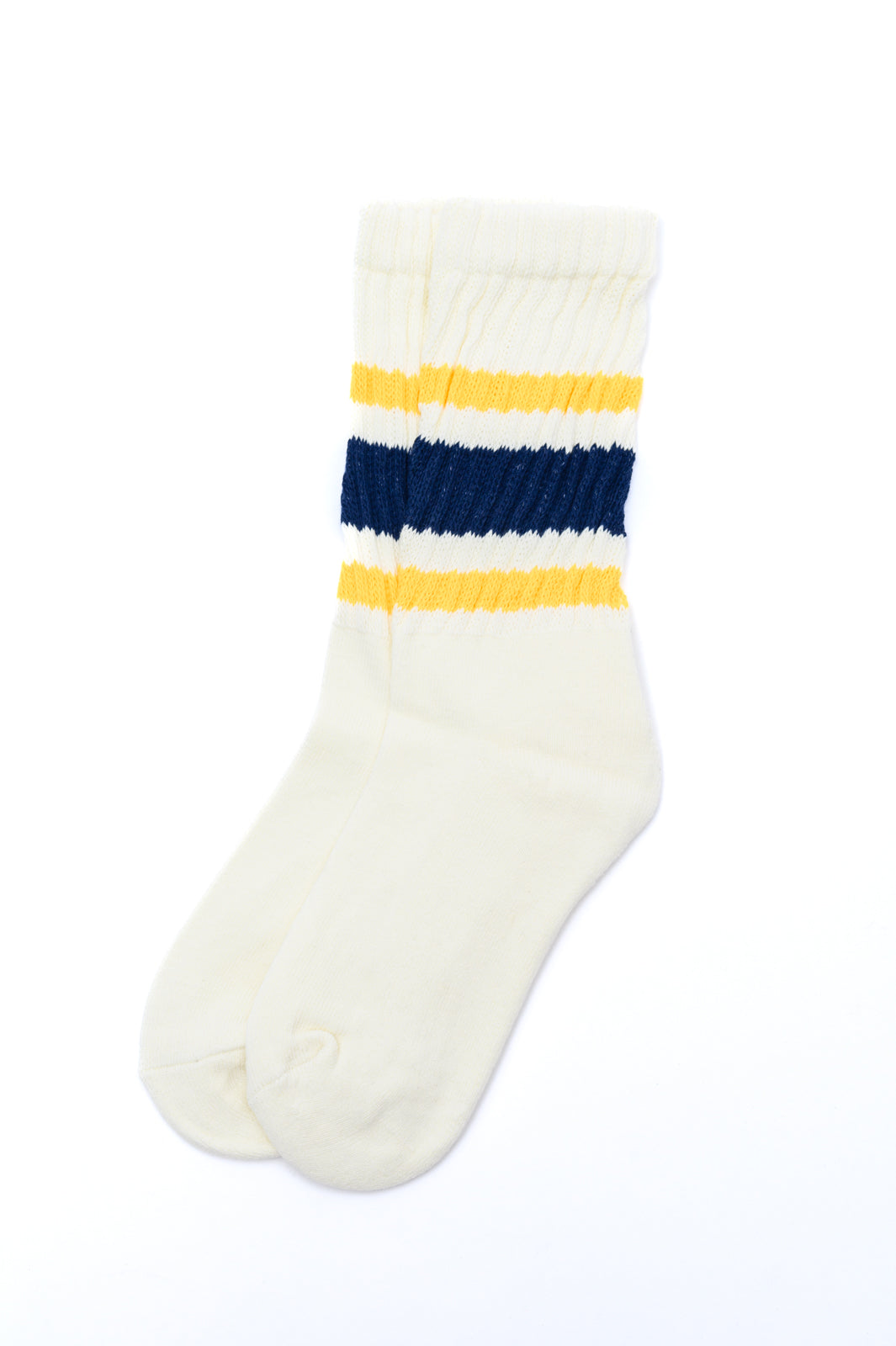 World's Best Dad Socks in Navy and Yellow-Accessories-Stay Foxy Boutique, Florissant, Missouri