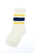World's Best Dad Socks in Navy and Yellow-Accessories-Stay Foxy Boutique, Florissant, Missouri