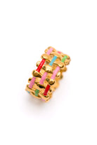 Woven in Color Ring-Accessories-Stay Foxy Boutique, Florissant, Missouri