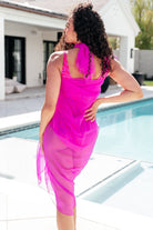 Wrapped In Summer Versatile Swim Cover in Pink-Swimwear-Stay Foxy Boutique, Florissant, Missouri