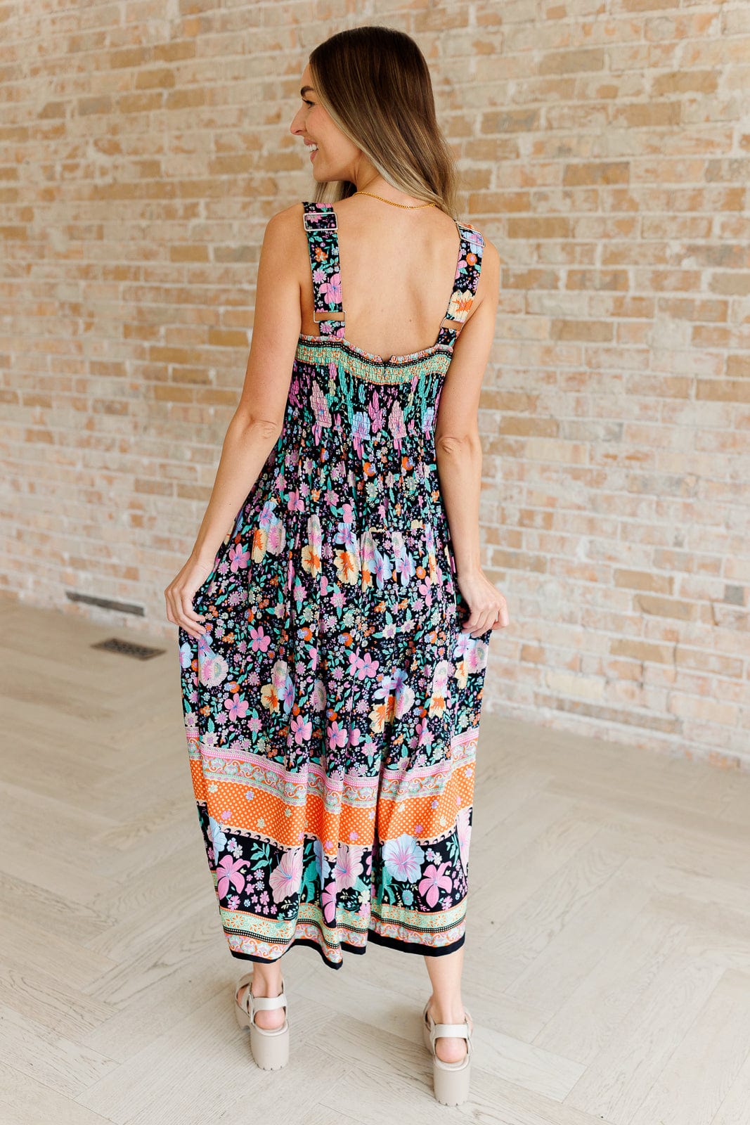 You Can Count On It Floral Summer Dress-Dresses-Stay Foxy Boutique, Florissant, Missouri