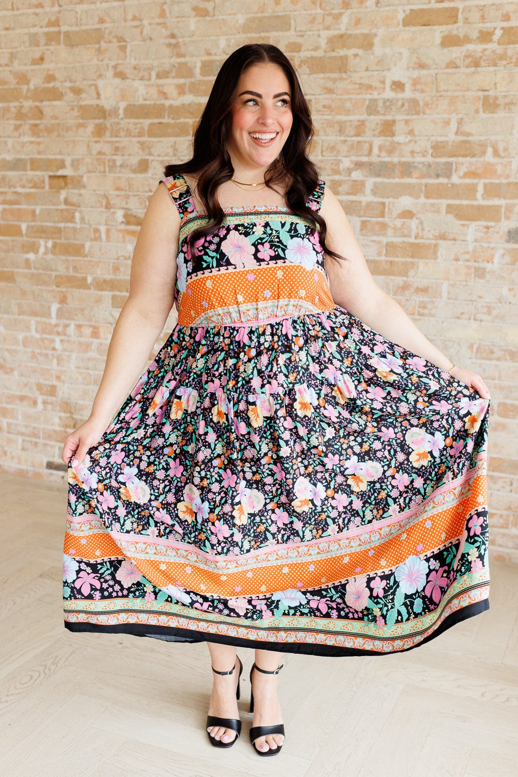 You Can Count On It Floral Summer Dress-Dresses-Stay Foxy Boutique, Florissant, Missouri