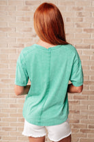 You're No Fun Top In Green-Tops-Stay Foxy Boutique, Florissant, Missouri