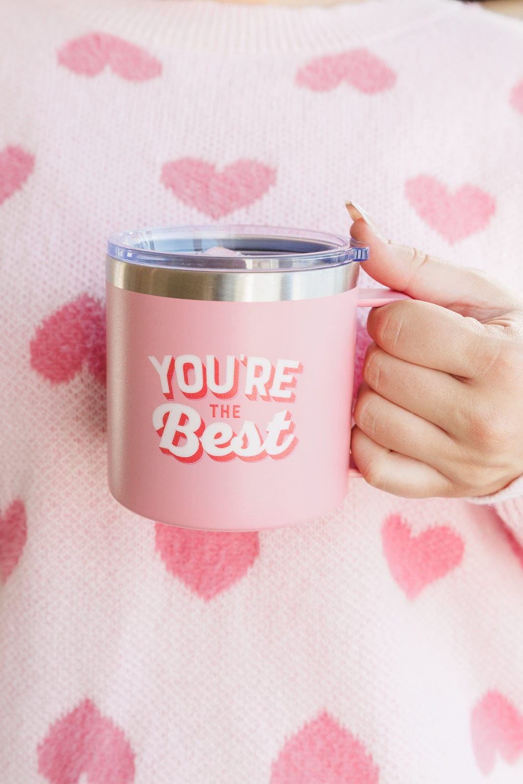 You're The Best 14 Oz Double Walled Travel Mug-Accessories-Stay Foxy Boutique, Florissant, Missouri