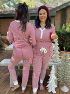 Candy Striped Pajama Pants Set-Womens-Stay Foxy Boutique, Florissant, Missouri