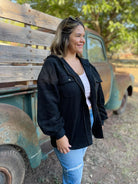 Best Selling Carson Hooded Jacket in Five Colors-Womens-Stay Foxy Boutique, Florissant, Missouri