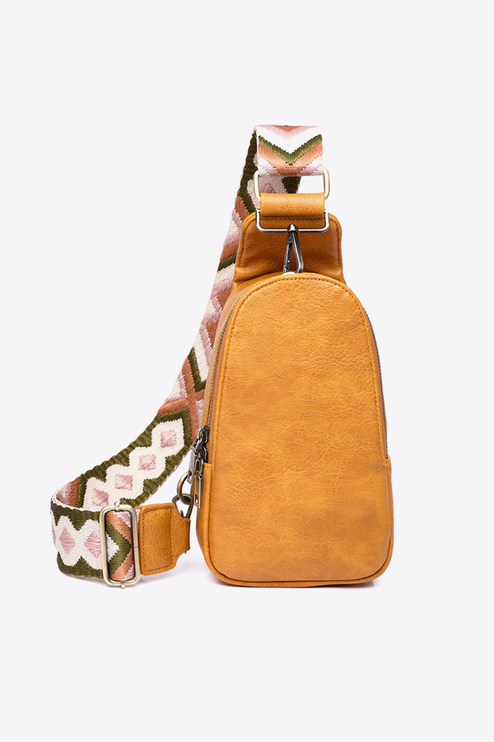 Random Pattern Adjustable Strap PU Leather Sling Bag-Stay Foxy Boutique, Florissant, Missouri