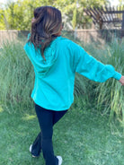 Hendrick Half Zip Hoodie in Nine Colors-Womens-Stay Foxy Boutique, Florissant, Missouri