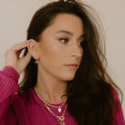 PREORDER: Crystal Charm Huggies in Two Colors-Womens-Stay Foxy Boutique, Florissant, Missouri