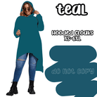 TEAL - HOODIE CLOAKS-CLOAKS-Stay Foxy Boutique, Florissant, Missouri