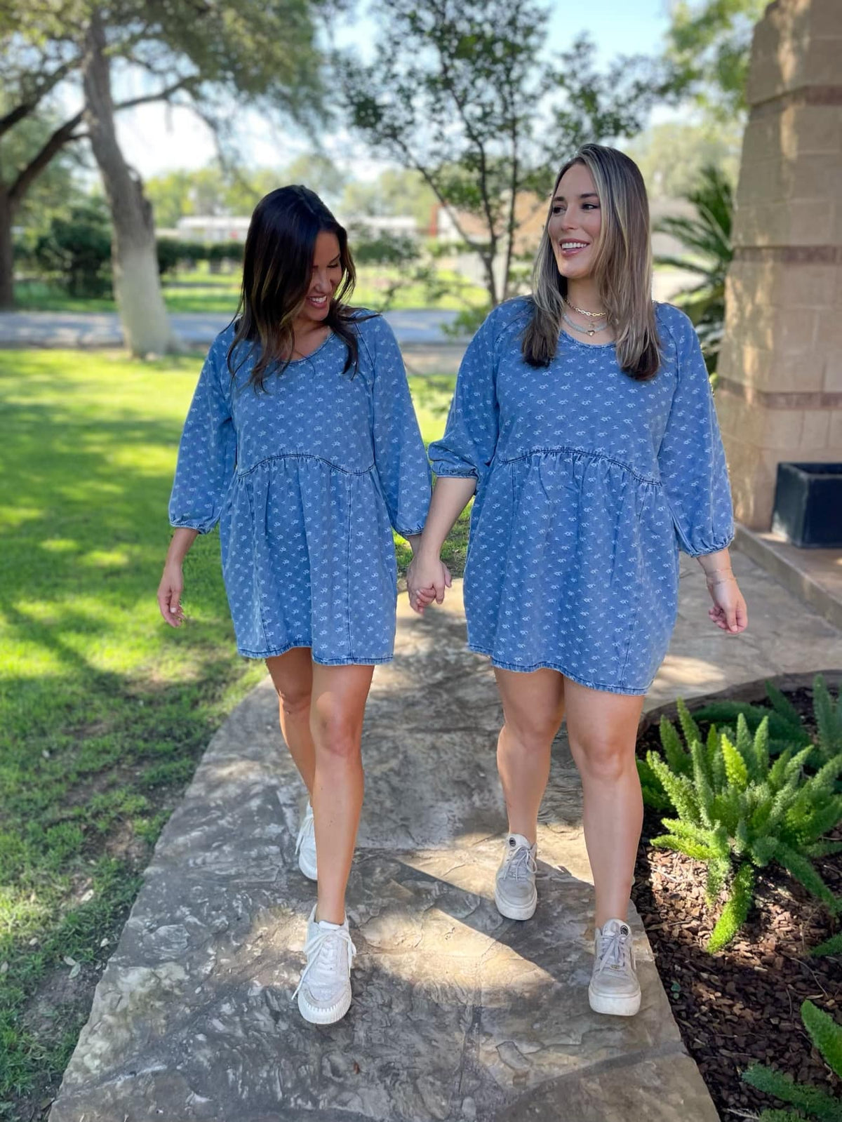 Alexa Denim Dress-Womens-Stay Foxy Boutique, Florissant, Missouri
