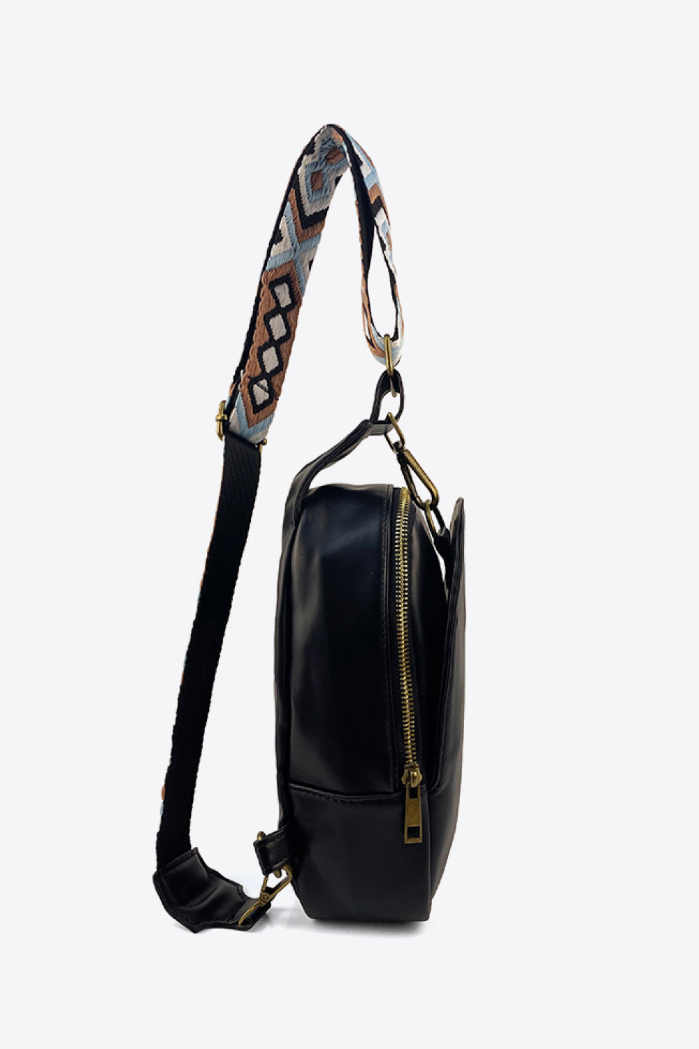 Random Pattern Adjustable Strap PU Leather Sling Bag-Stay Foxy Boutique, Florissant, Missouri