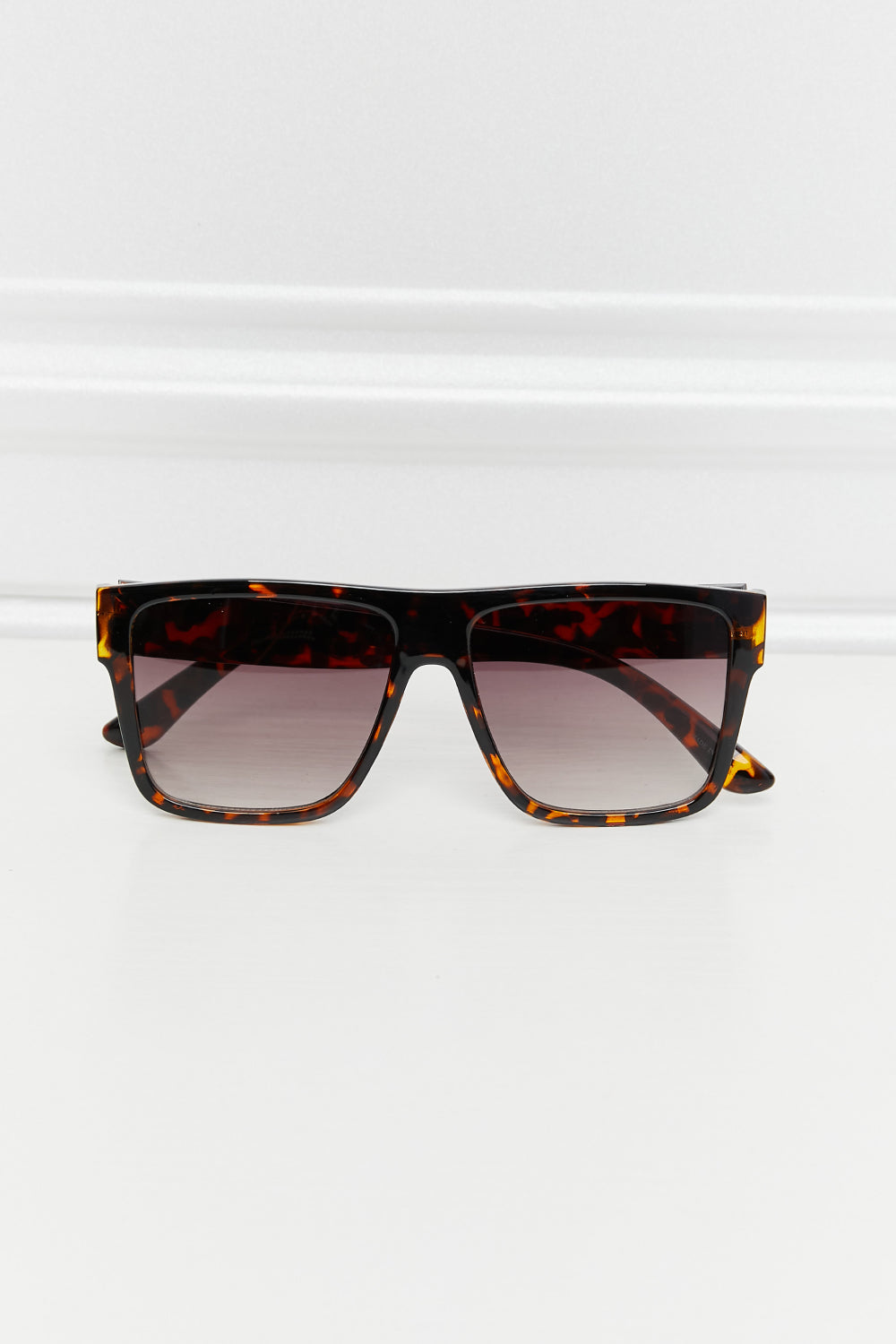 Tortoiseshell Square Full Rim Sunglasses-Stay Foxy Boutique, Florissant, Missouri