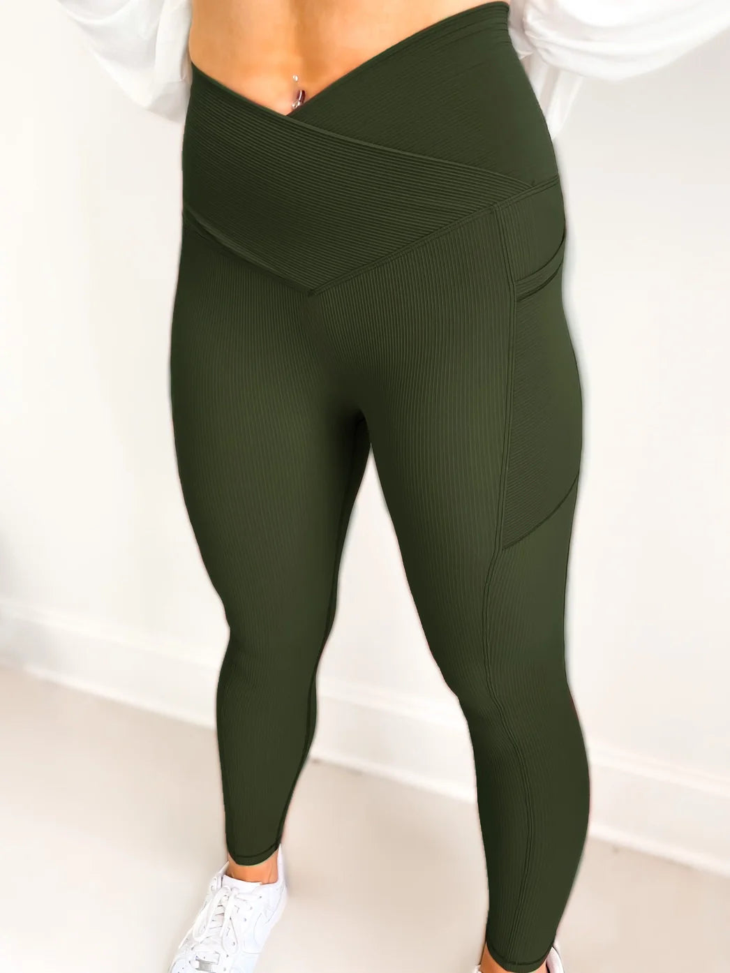 PREORDER: Max Sculpt Ribbed Leggings in Two Colors-Womens-Stay Foxy Boutique, Florissant, Missouri