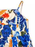 Plus Size Floral Print Spaghetti Strap Maxi Dress-Stay Foxy Boutique, Florissant, Missouri