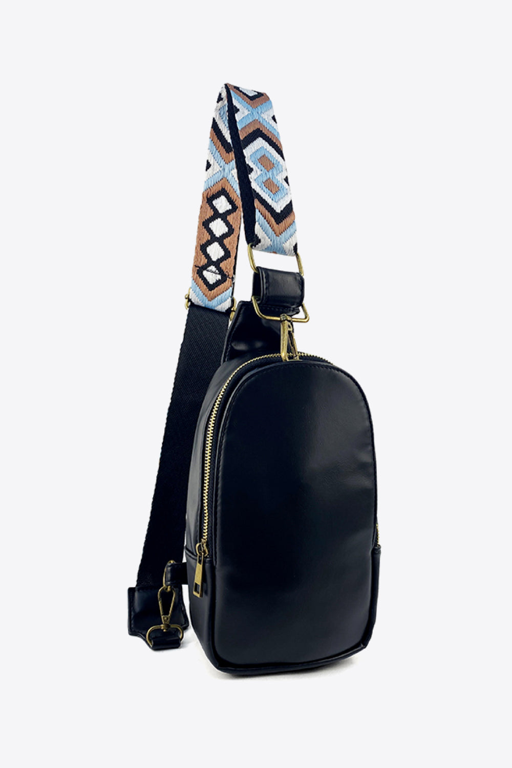 Random Pattern Adjustable Strap PU Leather Sling Bag-Stay Foxy Boutique, Florissant, Missouri