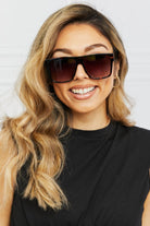Tortoiseshell Square Full Rim Sunglasses-Stay Foxy Boutique, Florissant, Missouri