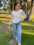 Meet In The Middle Sweater Vest in Two Colors-Womens-Stay Foxy Boutique, Florissant, Missouri