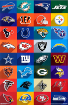 FOOTBALL FAV TEAMS-3D PRINTED CUSTOM 12 OUNCE CAN HOLDERS-Stay Foxy Boutique, Florissant, Missouri