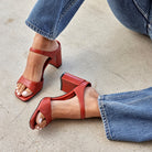 Donnie Heeled Sandal-Sandal-Stay Foxy Boutique, Florissant, Missouri