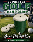 SPORTS THEMED-3D PRINTED CUSTOM 12 OUNCE CAN HOLDERS-Stay Foxy Boutique, Florissant, Missouri