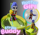 HUNTER GIRL-3D PRINTED STRAW BUDDY-Stay Foxy Boutique, Florissant, Missouri