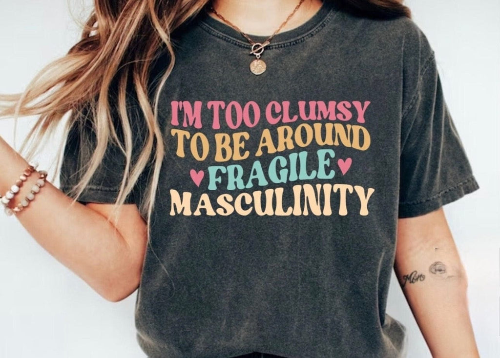 Too Clumsy Graphic T-Graphic T-Stay Foxy Boutique, Florissant, Missouri
